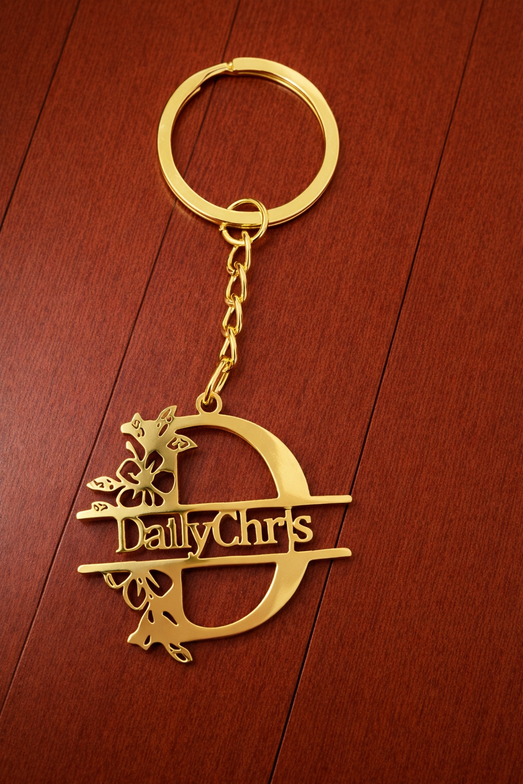 Daily Chris – D logós kulcstartó
