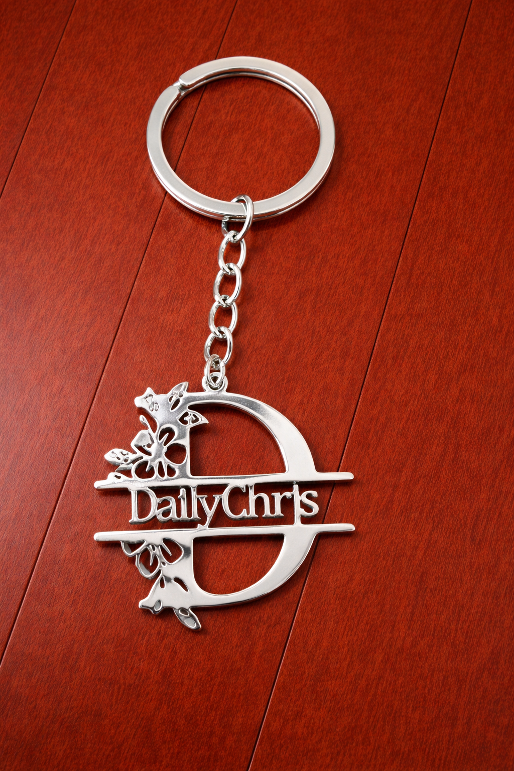 Daily Chris – D logós kulcstartó