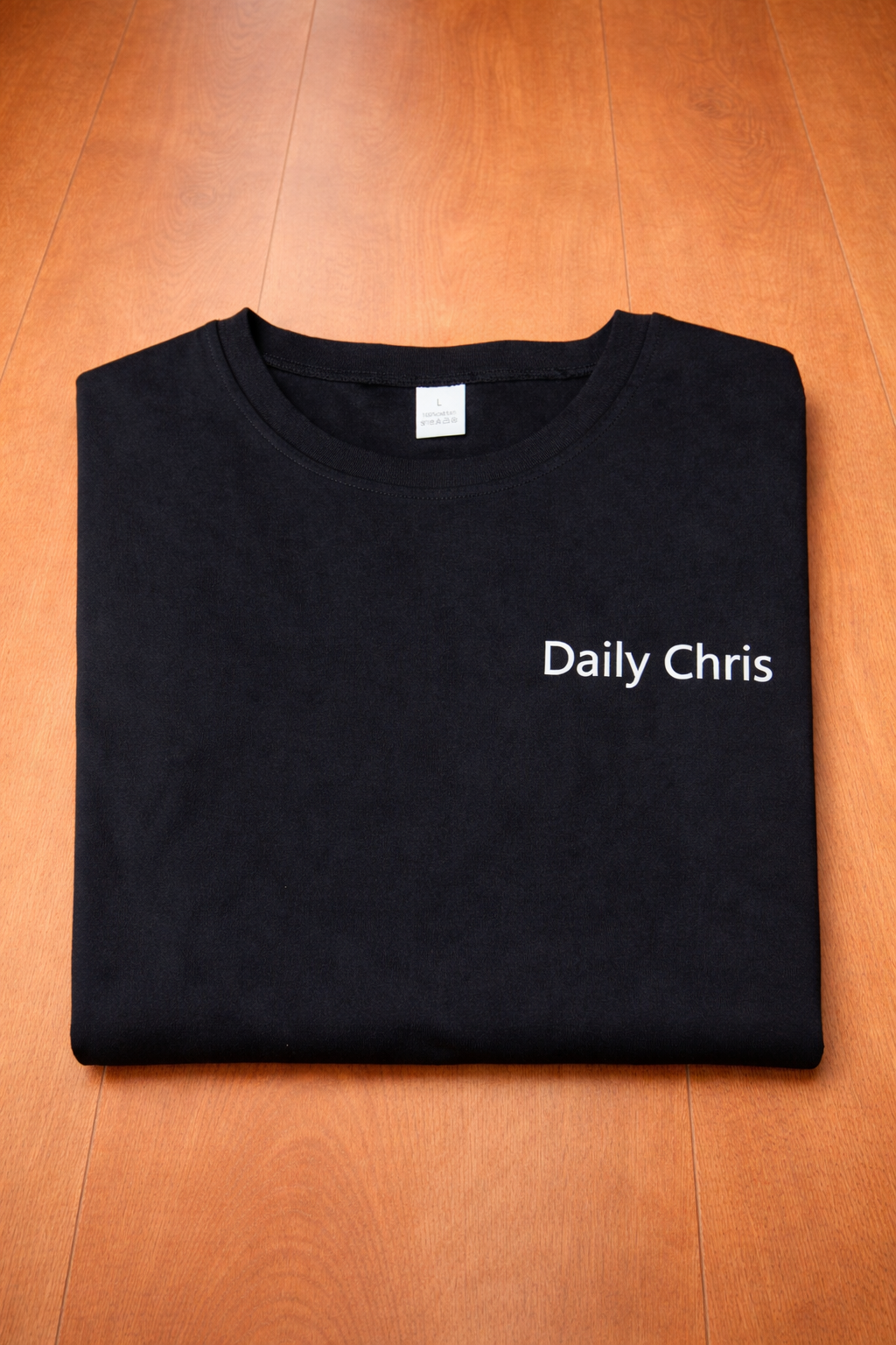 DAILY CHRIS – Név a szívnél póló "S"